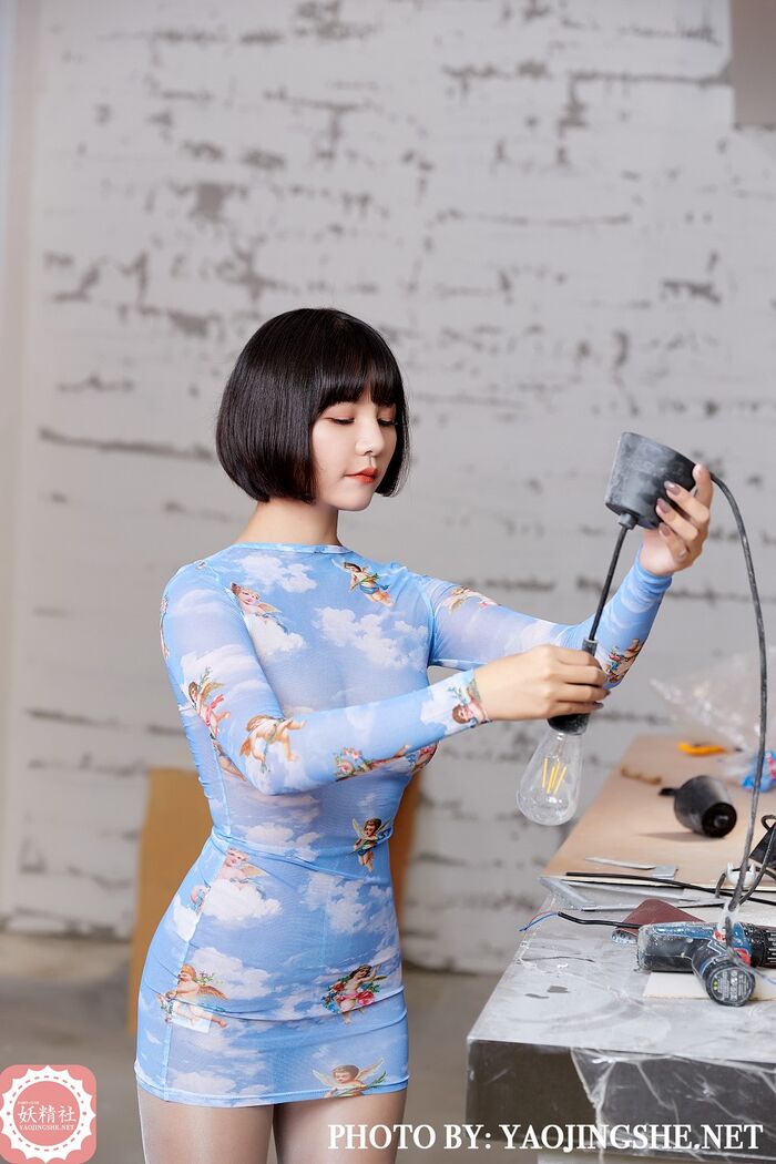 [Fairies] T2035_ 嫩飞 飞 Painted Light Translucent Clothing 60P 23th image