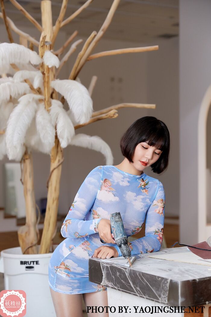 [Fairies] T2035_ 嫩飞 飞 Painted Light Translucent Clothing 60P 25th image
