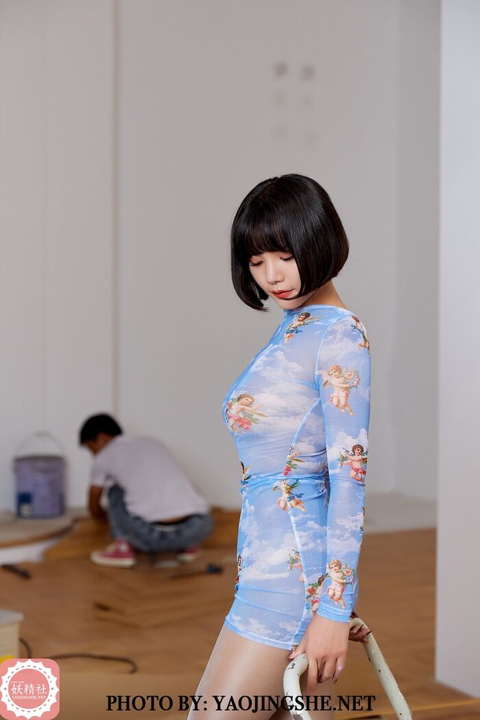 [Fairies] T2035_ 嫩飞 飞 Painted Light Translucent Clothing 60P 37th image