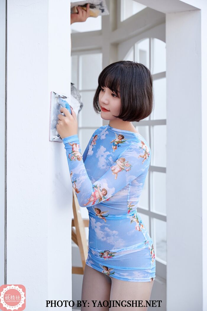 [Fairies] T2035_ 嫩飞 飞 Painted Light Translucent Clothing 60P 47th image