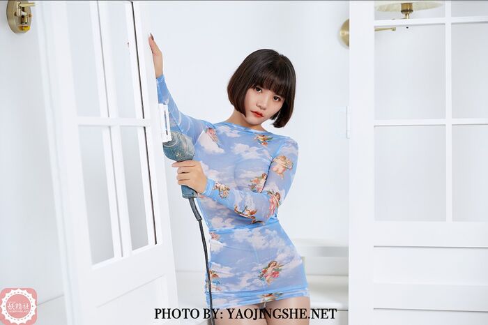 [Fairies] T2035_ 嫩飞 飞 Painted Light Translucent Clothing 60P 6th image