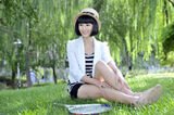 网网贝 Liang Yan-Yan High Provocation Material Erogenous Photo 6P
