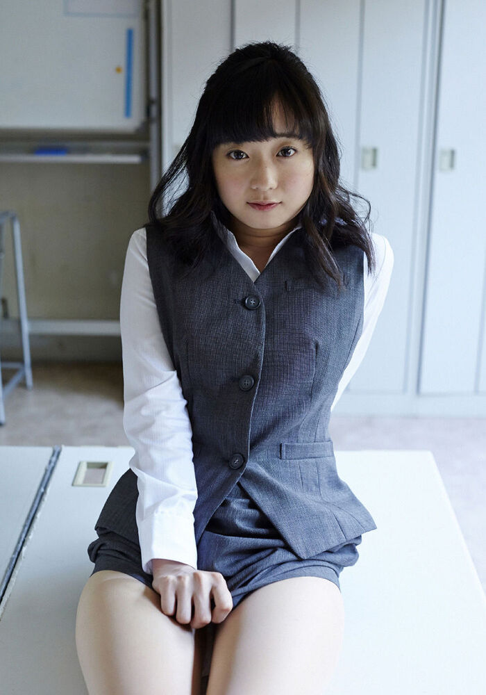 Japanese Beautiful Girl Nagai Akira Student Uniform Dori Big Erogenous Photo 100P 59th image
