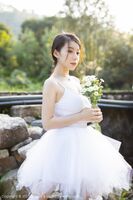 [MyGirl Biyeki] Vol.601_ Special Vetiver Jihao贝儿长 Triangle Travel Beats Outside WhiteBath Bud Clothes 85P