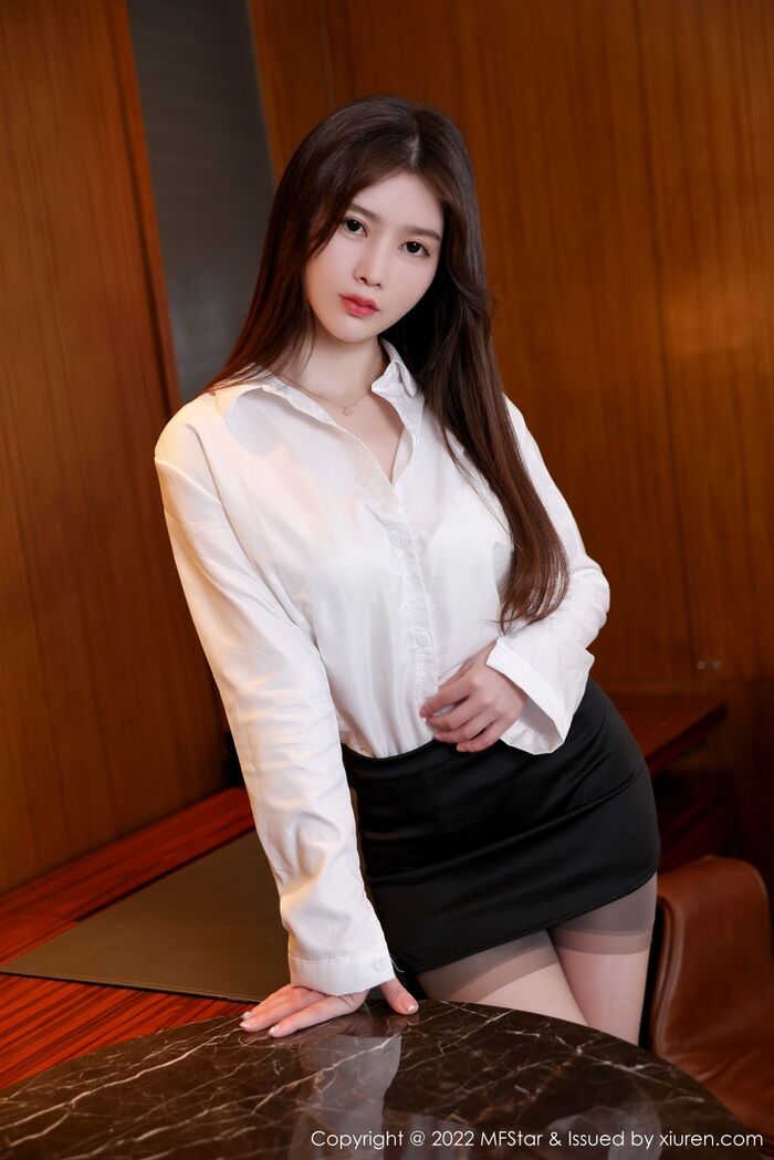 [MFStar Imitation Academy] Vol.551_ Special Snow瑶 Private Hakuba Clothing 54P 3th image