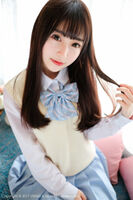 [UXING Xiao Xiao] Vol.041_ Rin Seiko Maruko Mayuki Kiyoaki Student Costume HidesumiMimi Material Refreshing Stray Photo 43P