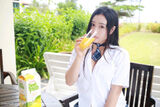 [HuaYan Flower Vase] Vol.060_ 嫩Mitage Manuela 玛鲁娜Saba Travel Crumbling Color High Shawsha Ying Hideki Buttocks Photo 34P