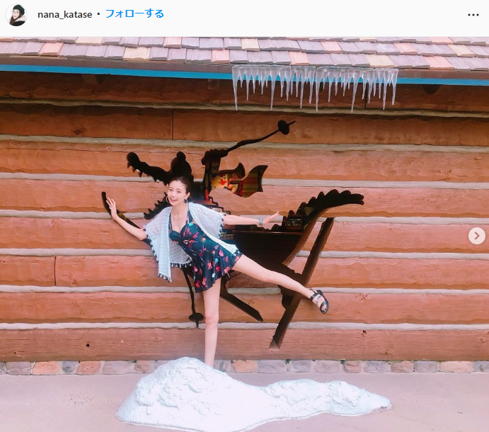 Nana Katase (40), fans rave about the style preeminent Insta photo with beautiful legs even now www the image of the swimsuit is dangerous www! Bikini photo collection cut at the age of 18 3th image