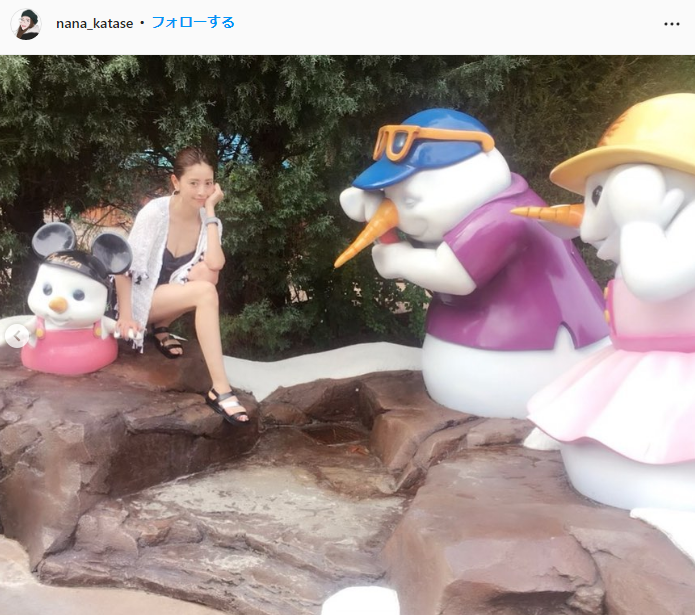 Nana Katase (40), fans rave about the style preeminent Insta photo with beautiful legs even now www the image of the swimsuit is dangerous www! Bikini photo collection cut at the age of 18 4th image