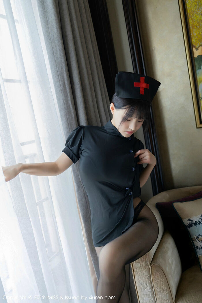 [IMISS Komitsusha] Vol.407_ goddess Flower Zhu Ka-kaku Private Cell Style Uniform Hidekami Material Break-In The 46P 3th image