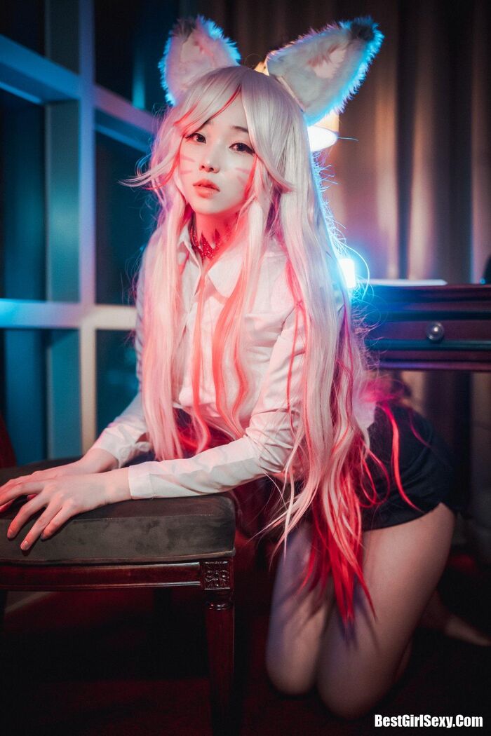 DJAWA 밤비 “Kumiho in the Office” Destiny Child Nine-Tailed Fox Tamamo 36th image