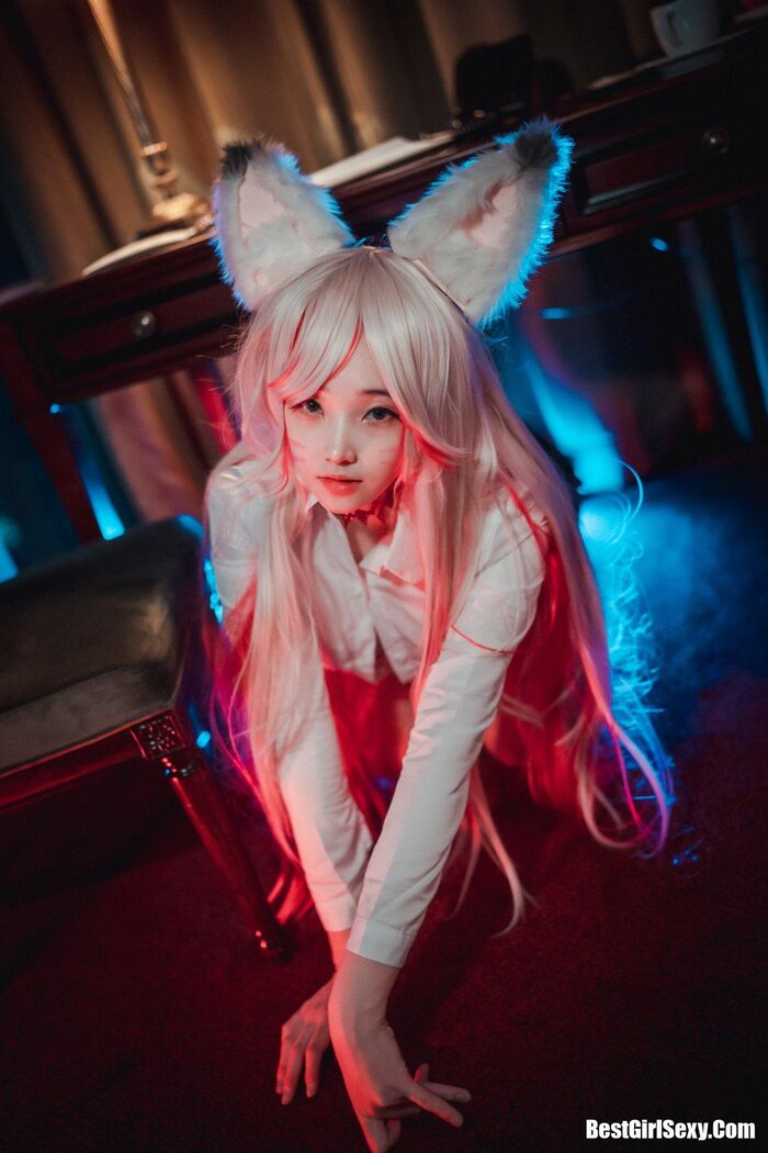 DJAWA 밤비 “Kumiho in the Office” Destiny Child Nine-Tailed Fox Tamamo 42th image