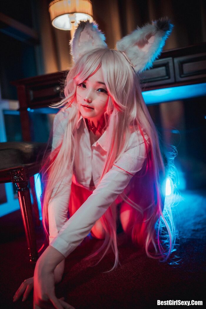 DJAWA 밤비 “Kumiho in the Office” Destiny Child Nine-Tailed Fox Tamamo 43th image
