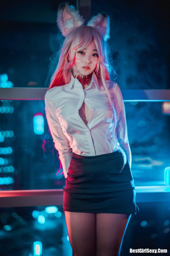 DJAWA 밤비 “Kumiho in the Office” Destiny Child Nine-Tailed Fox Tamamo 52th image
