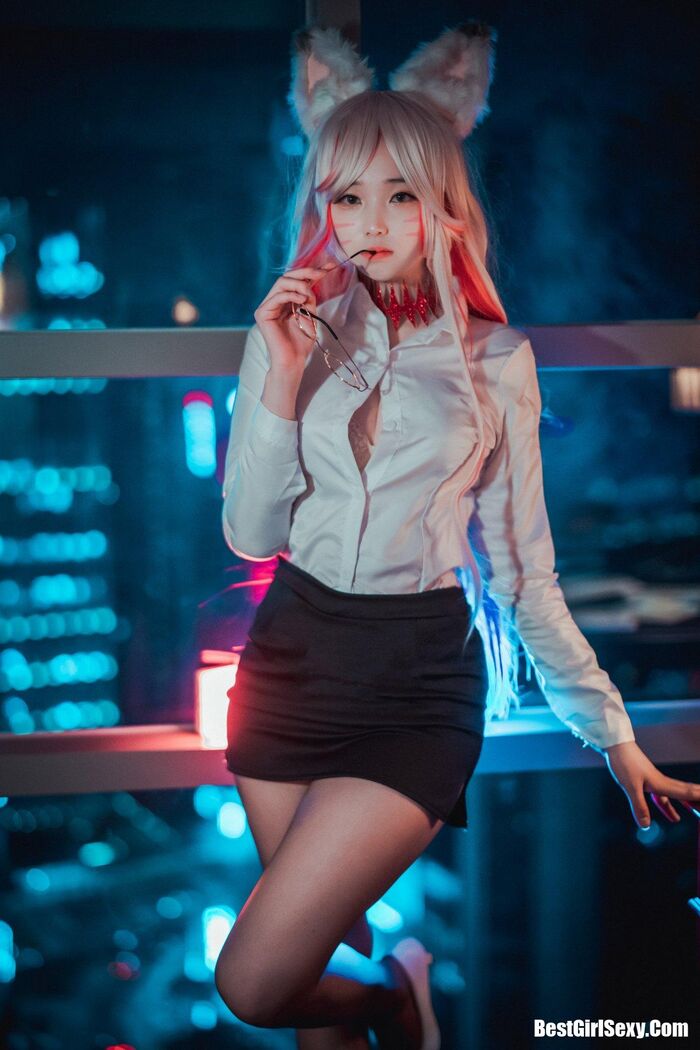 DJAWA 밤비 “Kumiho in the Office” Destiny Child Nine-Tailed Fox Tamamo 53th image