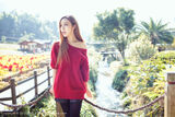 [IMISS Honeysha] Vol.047_ 嫩潇潇 Travel Beat External Ententral Flower Color Hiki Amag Shukkyo Photo 54P