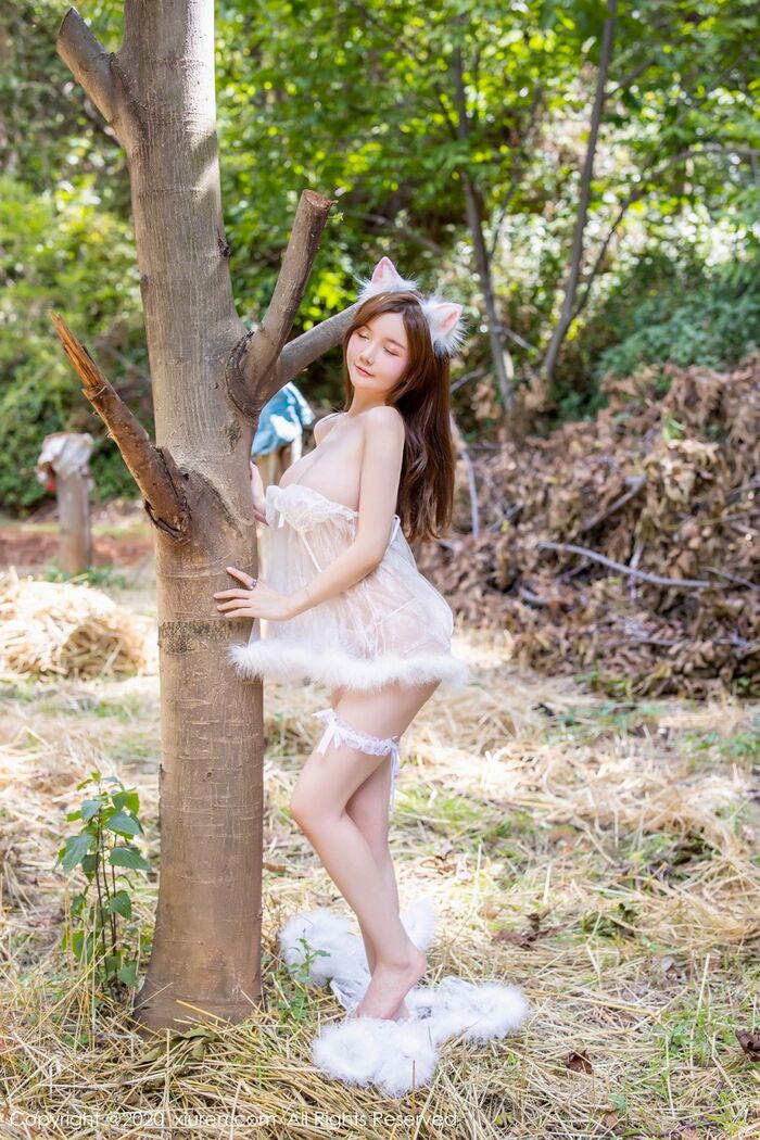 XiuRen第2361期_Goddess 糯美子 Mini Dali 旅beat性感猫耳装薄纱内衣秀火辣身材诱惑Photo 47P 28th image