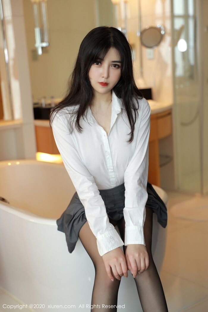 XiuRen No. 2330_Imitation Ying'an Private Bovine Feeling Hakubai 50P 25th image