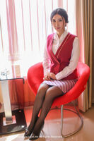 [TGOD推女神]2014.11.23_嫩模顾欣怡迷失的空姐私生活下黑丝美腿翘臀Photo 70P
