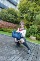 XiuRen第2193期_嫩模糯美子 Mini 性感 Student Uniform Lord 题va 露傲人豪milk极致诱惑Photo 50P