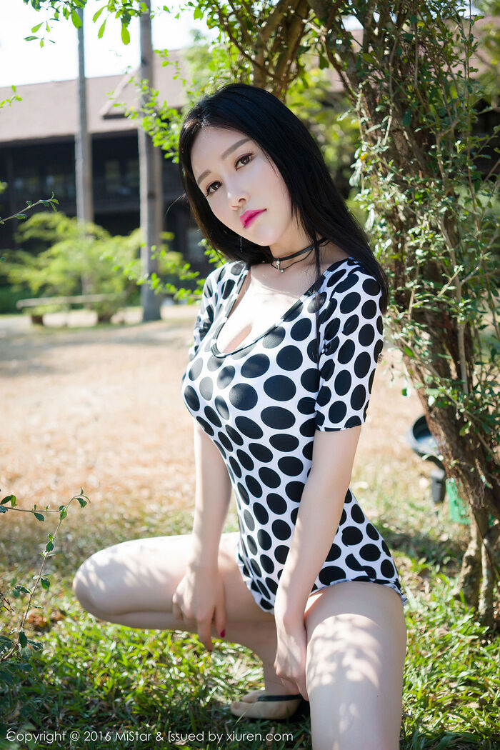 [MiStar Enchantment] Vol.106_于姬 Una 兰卡威旅beat海边沙滩白薄纱裙秀豪milk Photo 50P 28th image