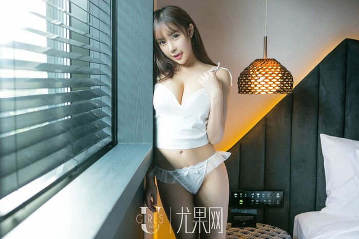 [Ugirls 尤果网] U288_嫩模小兔居家白高叉连 Inner Clothing Hide Perfect Beauty Body Material White Beauty Gorgeous Milk Delusion Photo 65P 56th image