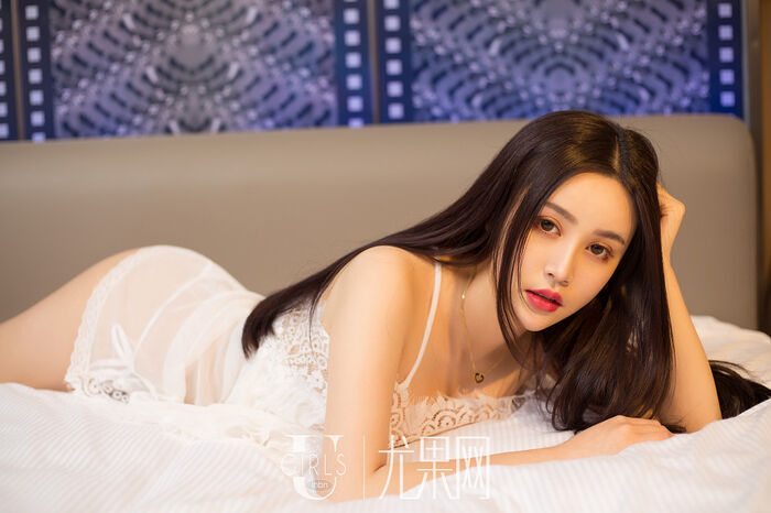 [Ugirls 尤果网] U277_嫩模于梓馨蕾丝内衣系秀傲人美milk白丝腿袜迷人诱惑Photo 65P 45th image