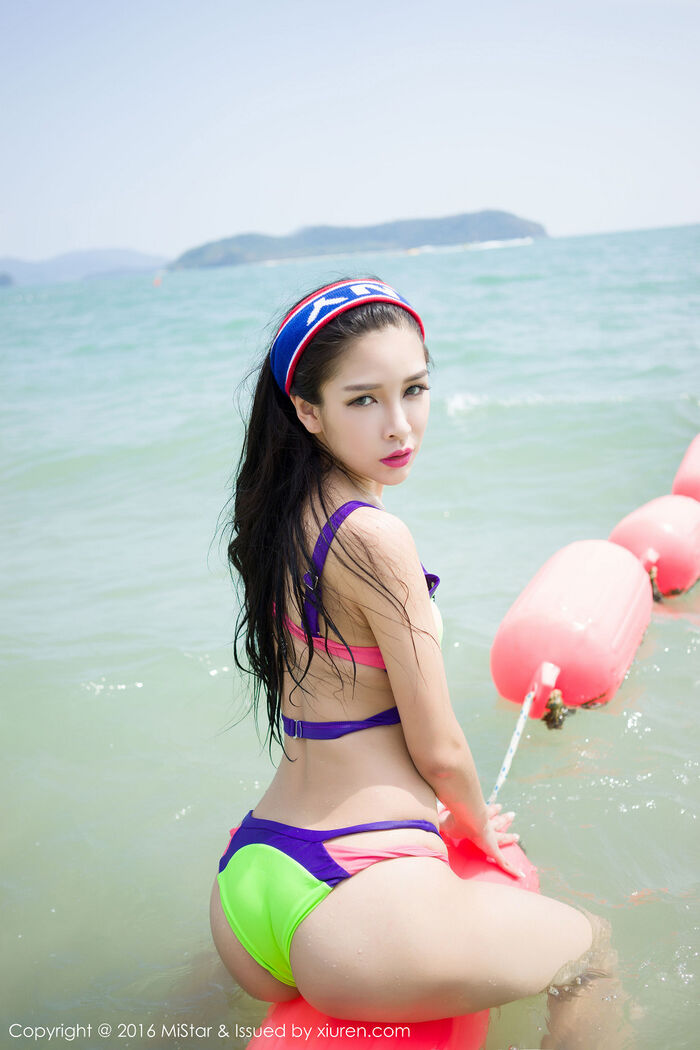 [MiStar Enchantment] Vol.082_嫩模戴小唯兰卡威旅拍薄纱下的性感内衣系Photo 60P 26th image