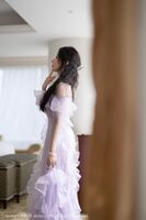 XiuRen第4949期_Goddess 王馨瑶yanni 厦门旅beatsh purple 薄纱透视裙秀完美身材诱惑Photo 101P