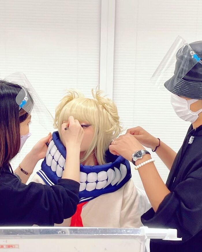 【Image】Mari Yaguchi reacts to the cosplay of popular manga characters one after another 5th image