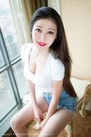 [MiStar Enchantment] Vol.028_嫩模夏妍baby 居家私房黑色蕾丝内裤诱惑翘臀Photo 60P