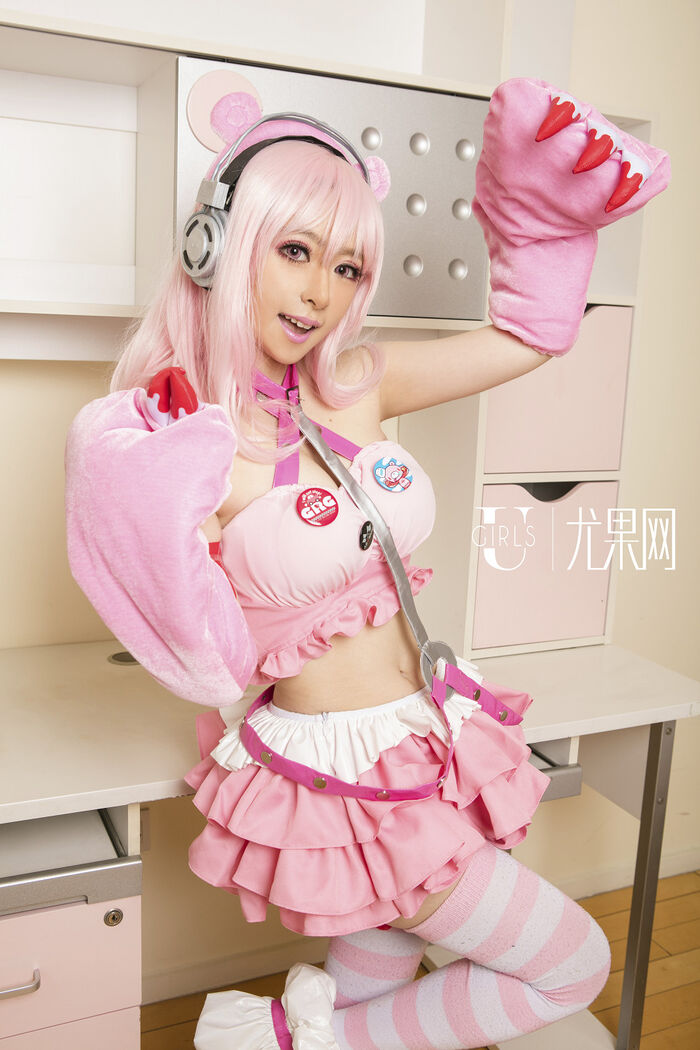 [Ugirls 尤果网] U173_嫩模 Coser 梓喵性感私房内衣系诱惑豪milk完美身材Photo 65P 55th image