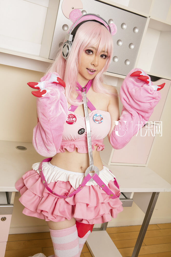 [Ugirls 尤果网] U173_嫩模 Coser 梓喵性感私房内衣系诱惑豪milk完美身材Photo 65P 56th image