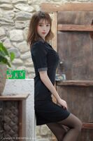 [MFStar Mikoto Academy] Vol.337_嫩模yoo 优优大理旅拍浴室典雅黑色uniform极致妩媚诱惑Photo 55P
