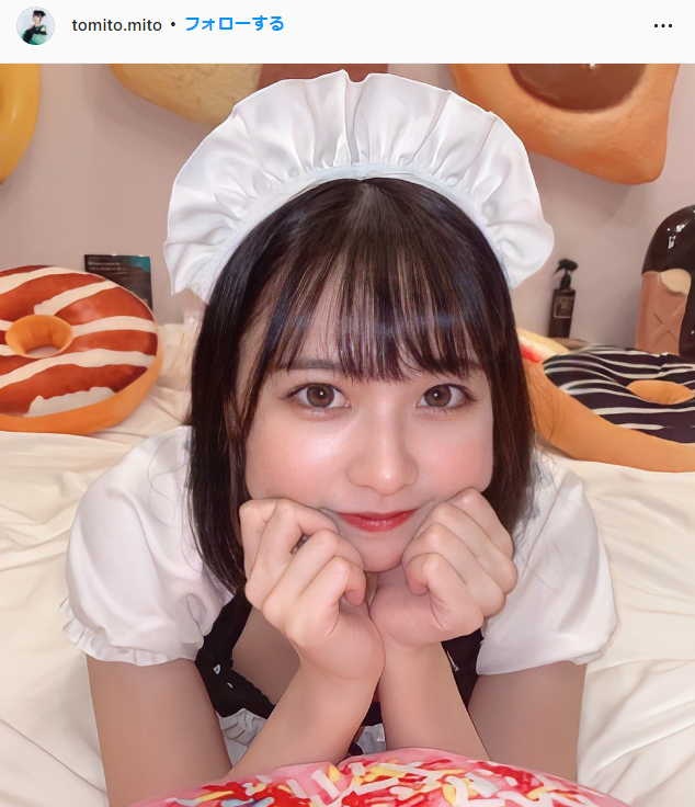 Idol Tomijumi from Miyakojima and the first swimsuit gravure are too cute! A storm of rave reviews on the image of a loli cute sweets bikini! 13th image