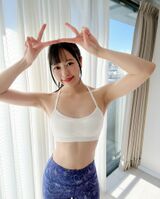 【Aoki Momo Erotic Image】 Swimmer girl Aoki Momo, who boasts a supple but lascivious and well-trained body!