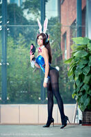 [DKGirl Gomero] Vol.081_ Goddess Moe Baoqiao BoA 守保先锋 Dva特辑va 演绎丰milk肥臀诱惑Photo 46P