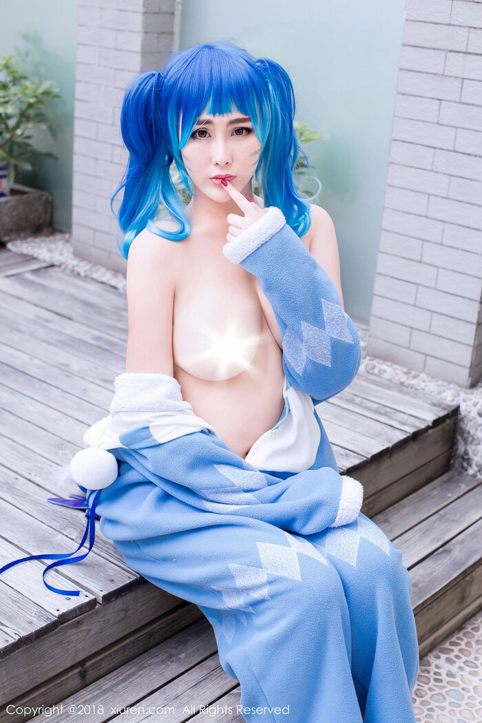 XiuRen第1096期_嫩模孟狐狸FoxYini居家私房脱白衬衣全裸美体惹火诱惑写真31P 25th image