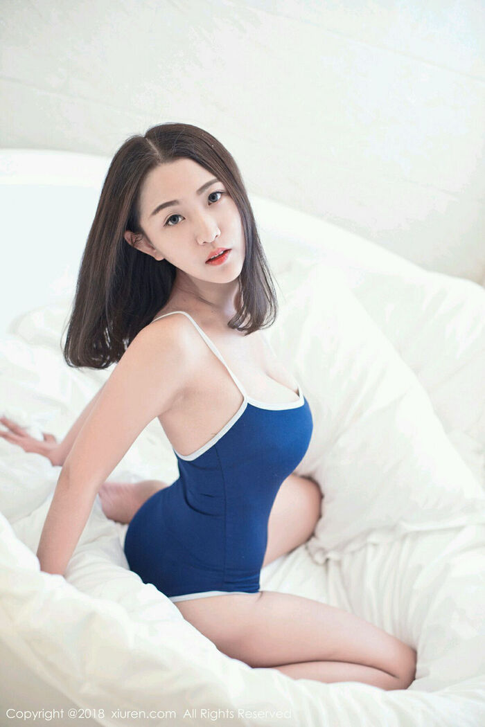 XiuRen第964_高挑嫩模七月十lie私房低chest连体服+蕾丝bathroom wet-body 诱惑Photo 48P 25th image