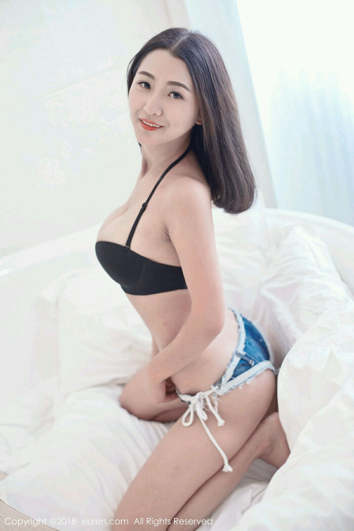 XiuRen第964_高挑嫩模七月十lie私房低chest连体服+蕾丝bathroom wet-body 诱惑Photo 48P 42th image