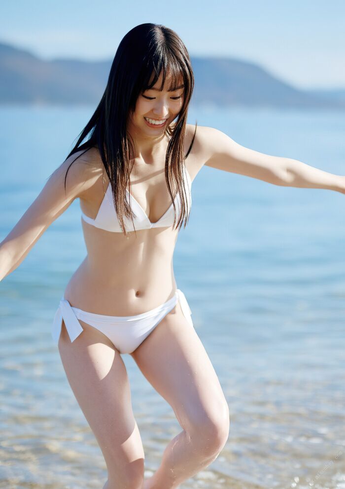【285 high-quality erotic images of Ayaka Imoto】 Gravure including the first swimsuit of an 18-year-old beautiful girl 17th image