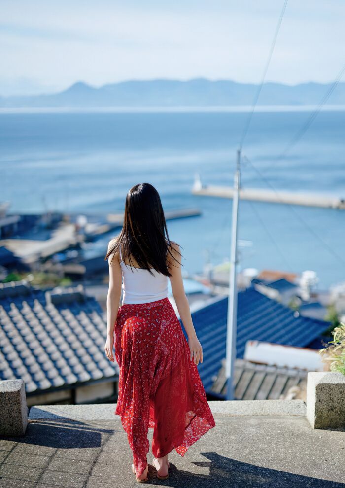 【285 high-quality erotic images of Ayaka Imoto】 Gravure including the first swimsuit of an 18-year-old beautiful girl 20th image