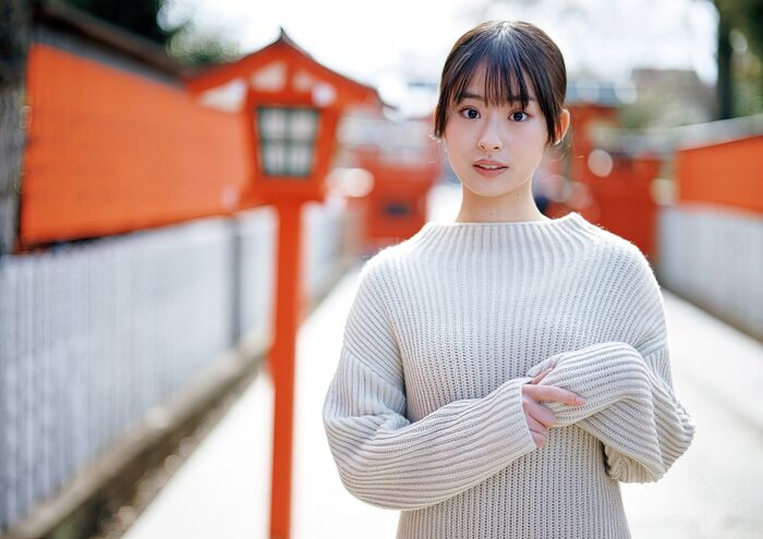【285 high-quality erotic images of Ayaka Imoto】 Gravure including the first swimsuit of an 18-year-old beautiful girl 69th image
