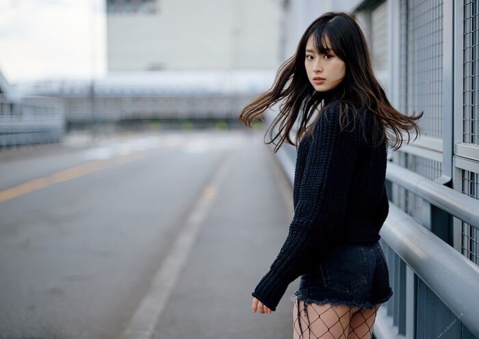【285 high-quality erotic images of Ayaka Imoto】 Gravure including the first swimsuit of an 18-year-old beautiful girl 90th image