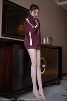 [XiaoYu画语界]Vol.714_女神杨晨晨Yome脱运动服露性感白色连体衣超薄肉丝诱惑写真100P