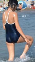 【School Swimsuit Competitive Swimsuit Erotic Image】 Erotic image of girls showing off their erotic bodies in school swimsuits and competitive swimsuits! The combination of a wet body and a swimsuit is strangely erotic and excitingwww