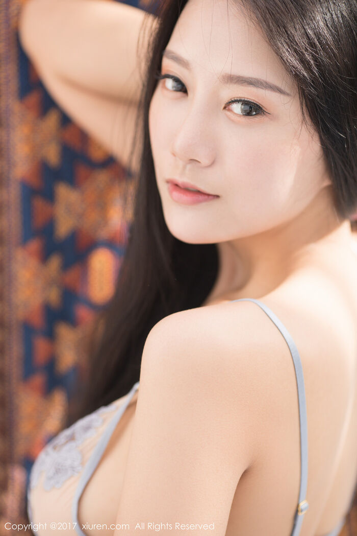 XiuRen第764期_嫩模猩一居家私房镂花肉色内衣秀完美曲线性感lost person Photo 40P 7th image