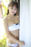 [HuaYan Flower Bowl] Vol.008_嫩模佘贝拉bella 三亚旅拍白比基尼秀完美身材性感Photo 46P
