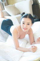 XiuRen第684期_嫩模芈琳娜居家蓝色低chest Gymnastics Clothes Hidemi Chest White Death Dead Watery Sensitive Photo 62P
