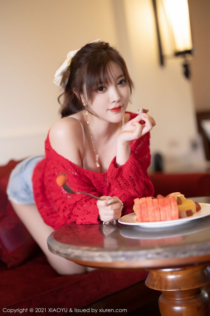 [XiaoYu 画语界] Vol.520_ Goddess 杨晨晨sugar西双版纳旅拍性感内衣配丁字裤秀翘臀诱惑Photo 70P 14th image
